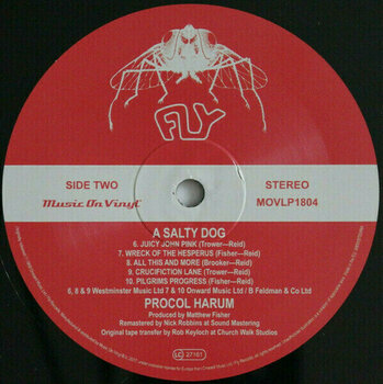 LP Procol Harum - A Salty Dog (Remastered) (LP) - 4
