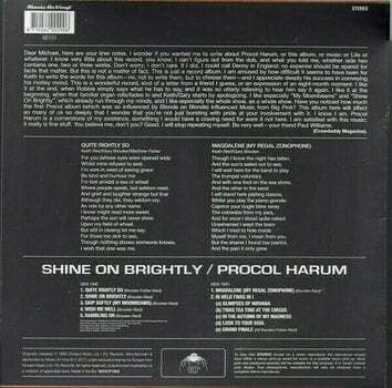 Vinyl Record Procol Harum - Shine On Brightly (Reissue) (180g) (LP) - 4