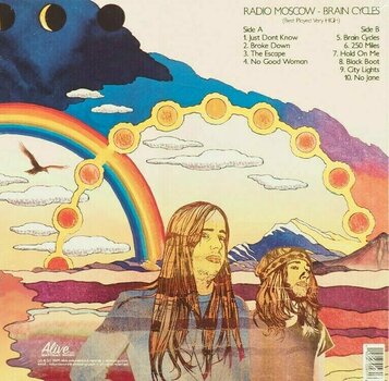 Vinylskiva Radio Moscow - Brain Cycles (Limited Editon) (Orange Transparent) (LP) - 2