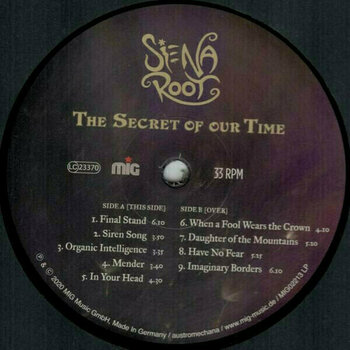 Δίσκος LP Siena Root - The Secret Of Our Time (LP) - 2