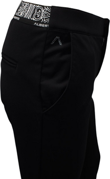 Nepromokavé kalhoty Alberto Sarah Waterrepellent Super Jersey Black 36 - 3