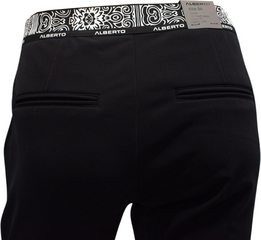 Wasserdichte Hosen Alberto Sarah Waterrepellent Super Black 42 Wasserdichte Hosen - 3