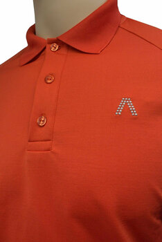 Риза за поло Alberto Tobi Drycomfort Orange L - 2