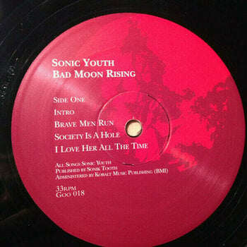 Disque vinyle Sonic Youth - Bad Moon Rising (Reissue) (LP) - 2
