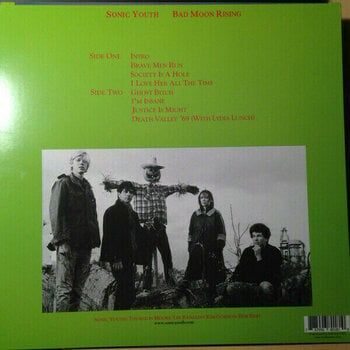Vinyl Record Sonic Youth - Bad Moon Rising (Reissue) (LP) - 4
