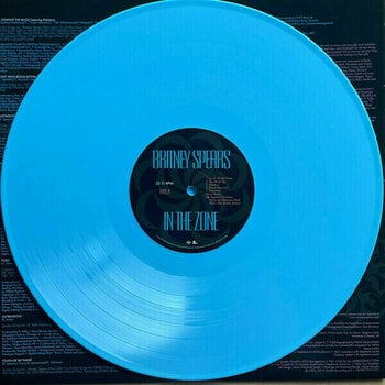 Δίσκος LP Britney Spears - In The Zone (Limited Edition) (Blue Coloured) (LP) - 3