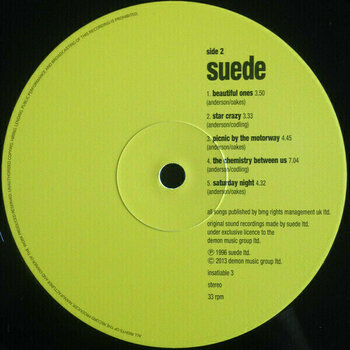 LP Suede - Coming Up (Reissue) (LP) - 3