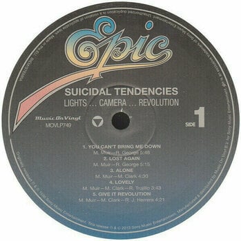 Vinyl Record Suicidal Tendencies - Lights Camera Revolution (Reissue) (180g) (LP) - 2