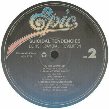 Vinyl Record Suicidal Tendencies - Lights Camera Revolution (Reissue) (180g) (LP) - 3