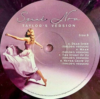 Disque vinyle Taylor Swift - Speak Now (Taylor's Version) (Violet Marbled) (3 LP) - 4