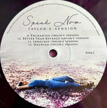 Vinyl Record Taylor Swift - Speak Now (Taylor's Version) (Violet Marbled) (3 LP) - 5