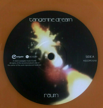 Vinyl Record Tangerine Dream - Raum (Limited Edition) (Orange Coloured) (2 LP) - 3