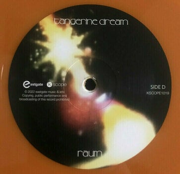 Schallplatte Tangerine Dream - Raum (Limited Edition) (Orange Coloured) (2 LP) - 9