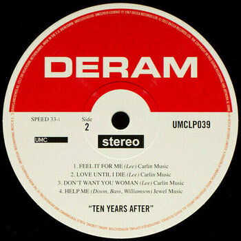 LP Ten Years After - Ten Years After (Reissue) (180g) (LP) - 3