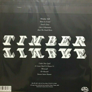 Disque vinyle Timber Timbre - Medicinals (Limited Edition) (Reissue) (LP) - 2