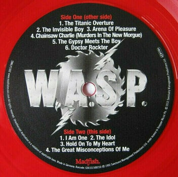 Vinyl Record W.A.S.P. - The Crimson Idol (Reissue) (Red Coloured) (LP) - 3