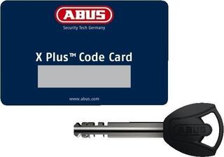Kerékpár zár Abus Bordo Granit XPlus 6500K/90 SH TwinSet Black Zár - 2