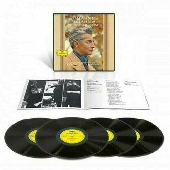 Disque vinyle Johannes Brahms - The Four Symphonies (Herbert von Karajan) (4 LP) - 2