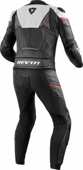 Dvoudílná moto kombinéza Rev'it! Combi Beta Black/White 46 Dvoudílná moto kombinéza - 2