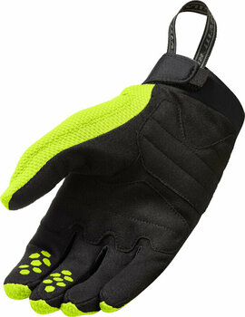 Motorcycle Gloves Rev'it! Gloves Massif Neon Yellow 3XL Motorcycle Gloves - 2