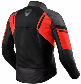 Tekstiljakke Rev'it! Jacket GT-R Air 3 Black/Neon Red S Tekstiljakke - 2