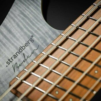 Headless Bass Guitar Strandberg Boden Bass Standard 5 Charcoal - 7