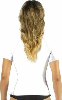 T-Shirt Cressi Rash Guard Lady Short Sleeve T-Shirt White/Lilac XS - 3