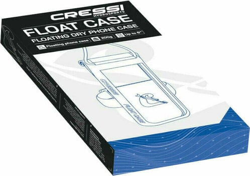 Wodoszczelny futeral Cressi Float Case Floating Dry Phone Case Black 7" - 5