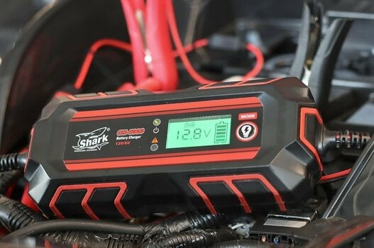 Motorrad-Ladegerät Shark Battery Charger CN-4000 - 6
