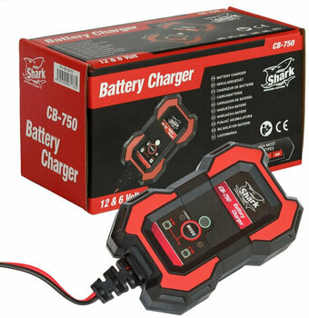 Зарядно устройство за мотоциклет Shark Battery Charger CB-750 - 10