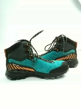 Mens Outdoor Shoes Scarpa Rush Trek GTX Pagoda/Blue Mango 42,5 Mens Outdoor Shoes (Pre-owned) - 4