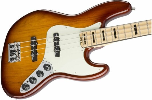 Bas elektryczna Fender American Elite Jazz Bass Ash Maple Fingerboard Tobacco Sunburst - 5