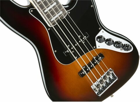 Set de 5 corzi pentru bas Fender American Elite Jazz Bass V RW 3-Color Sunburst - 4