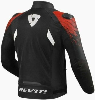 Textilní bunda Rev'it! Quantum 2 Air Black/Red M Textilní bunda - 2