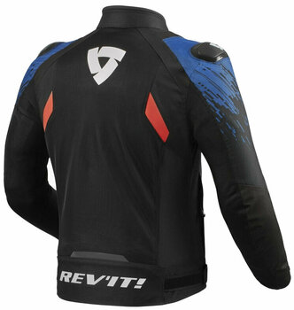 Textile Jacket Rev'it! Jacket Quantum 2 Air Black/Blue M Textile Jacket - 2