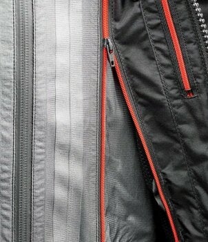 Textile Jacket Rev'it! Outback 4 H2O Silver/Black M Textile Jacket - 4