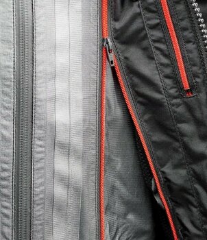 Textile Jacket Rev'it! Outback 4 H2O Silver/Black XL Textile Jacket - 4