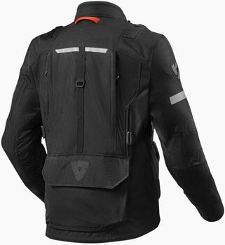Textilní bunda Rev'it! Jacket Sand 4 H2O Black 4XL Textilní bunda - 2