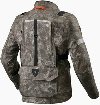 Textile Jacket Rev'it! Jacket Sand 4 H2O Camo Brown 4XL Textile Jacket - 2