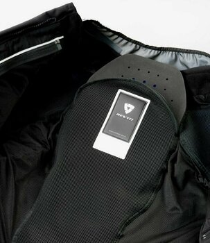 Textile Jacket Rev'it! Jacket Outback 4 H2O Silver/Black 4XL Textile Jacket - 3
