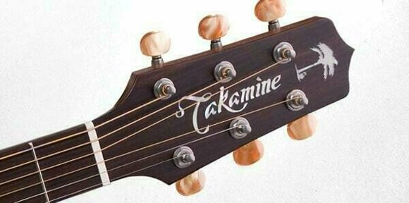 Jumbo Elektro-Akustikgitarren Takamine KC70 Kenny Chesney Natural - 8