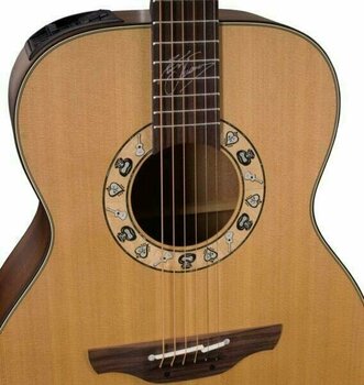 electro-acoustic guitar Takamine KC70 Kenny Chesney Natural - 6