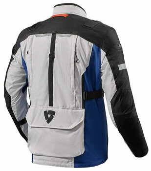 Textilná bunda Rev'it! Jacket Sand 4 H2O Silver/Blue S Textilná bunda - 2
