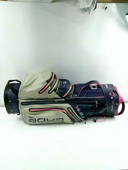 Golf Bag Big Max Aqua Sport 3 Steel Blue/Fuchsia Golf Bag (Pre-owned) - 2