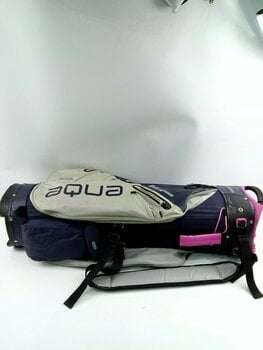 Golf Bag Big Max Aqua Sport 3 Steel Blue/Fuchsia Golf Bag (Pre-owned) - 3