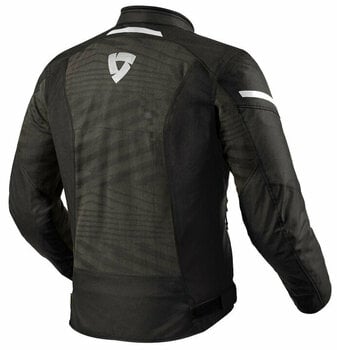 Μπουφάν Textile Rev'it! Jacket Torque 2 H2O Black/White S Μπουφάν Textile - 2