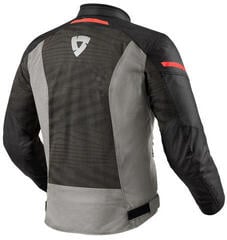 Textilní bunda Rev'it! Jacket Torque 2 H2O Grey/Red - 1