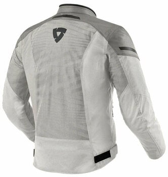 Tekstilna jakna Rev'it! Jacket Torque 2 H2O Silver/Grey M Tekstilna jakna - 2