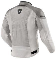 Textildzseki Rev'it! Jacket Torque 2 H2O Silver/Grey - 1
