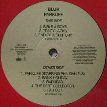Płyta winylowa Blur - Parklife (Remastered) (2 LP) - 2